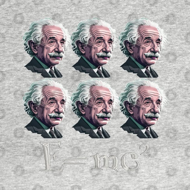 Albert Einstein E = MC2 by Bugsponge